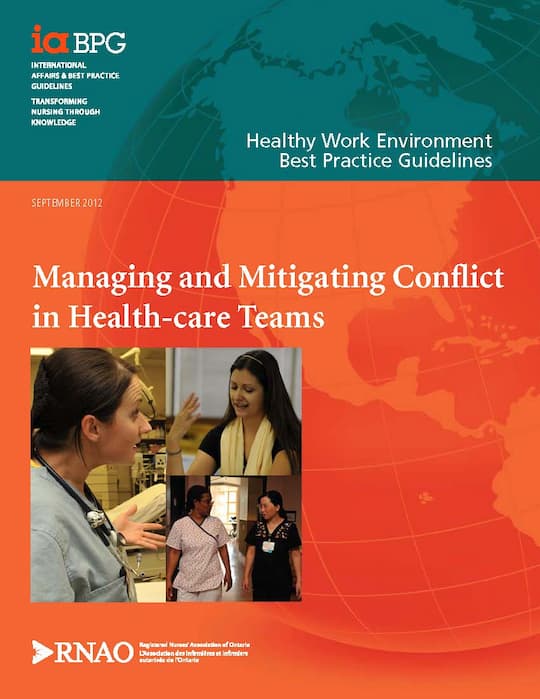Managing and Mitigating Conflict in Health Care Teams