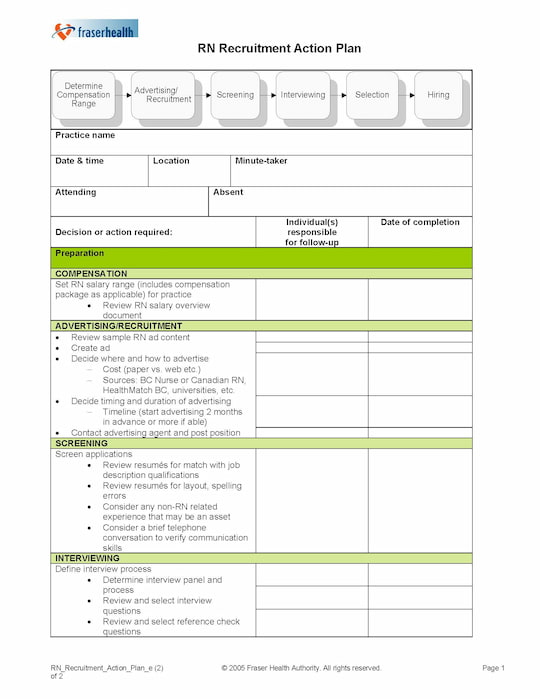 RN Recruitment Action Plan Thumbnail